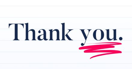 image with thank you